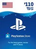 PlayStation Network Gift Card 110 USD - PSN Key - UNITED STATES