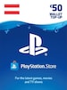 PlayStation Network Gift Card 50 EUR - PSN AUSTRIA