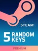 Random PREMIUM 5 Keys Steam Key GLOBAL