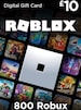 Roblox Gift Card (PC) 800 Robux - Roblox Key - GLOBAL