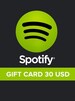 Spotify Gift Card 30 USD Spotify UNITED STATES