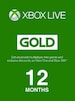 Xbox Live GOLD Subscription Card 12 Months Xbox Live - Key GERMANY