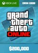 Grand Theft Auto Online: Tiger Shark Cash Card 200 000 Xbox Live Key GLOBAL