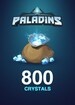 Paladins Crystals Key GLOBAL 800 Crystals