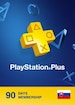 Playstation Plus CARD 90 Days SLOVAKIA PSN