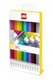 Kolorowe długopisy żelowe LEGO 12 szt