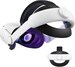 For Oculus Quest 2 Elite Adjustable Head Strap Increase Supporting Improve Comfort-Virtual For Quest2 VR Accessories Universal