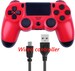 PS4 Wired Controller Dual Shock 4 Gamepad For Sony Playstation 4 Red