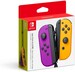 Nintendo Neon Purple/ Neon Orange Joy-Con (L/R) - Official Nintendo Switch JoyCon Controllers Pair Multi-Colored