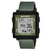 Classic Fashion Atmosphere Men Watches LED Display Square Green