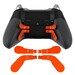 DATA FROG Metal Bumper Trigger Paddles Replacement For Xbox One Elite Controller Orange