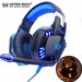 Kotion Each G2000 LED Headset with Microphone for PS4 Xbox Nintento Switch PC Laptop Black