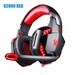 Kotion Each G2000 LED Headset with Microphone for PS4 Xbox Nintento Switch PC Laptop Red