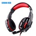 Kotion Each G9000 LED Headset with Microphone for PS4 Xbox Nintento Switch PC Laptop Red
