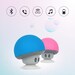 Mini Portable Cute Mushroom Head Bluetooth Speaker Wireless Stereo Speaker with Suction Cup Pink