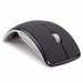 NEW 2.4G Wireless Mouse Foldable USB Black