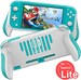 Nintendo Switch Lite Grip Ergonomic Handheld Protective Gaming Case Light Blue