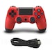 Wired Game Controller for Sony PS4 Red