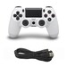 Wired Game Controller for Sony PS4 White