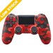 Wireless PS4 Controller for PlayStation Pro Slim and Standard - Red Wine