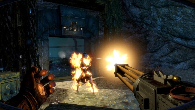 Shooting in Bioshock 2