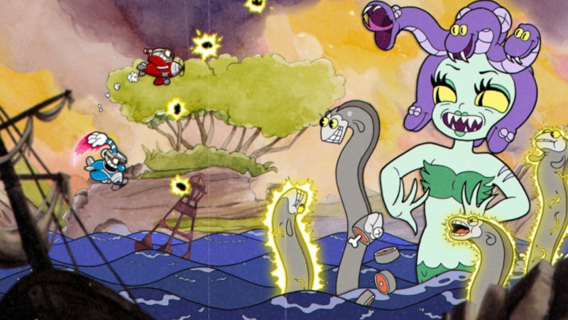 Boss in Cuphead