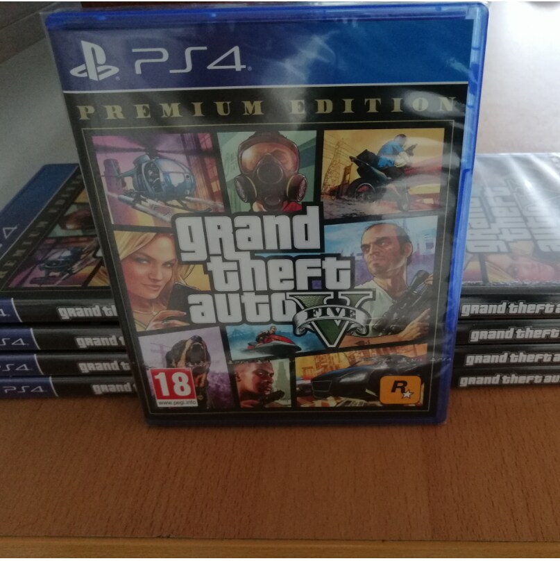 grand theft auto v premium edition ps4