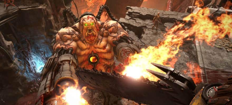 Boss in Doom Eternal