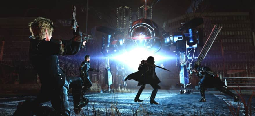 Battle in Final Fantasy 15