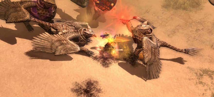 Forgotten Gods - monsters in game