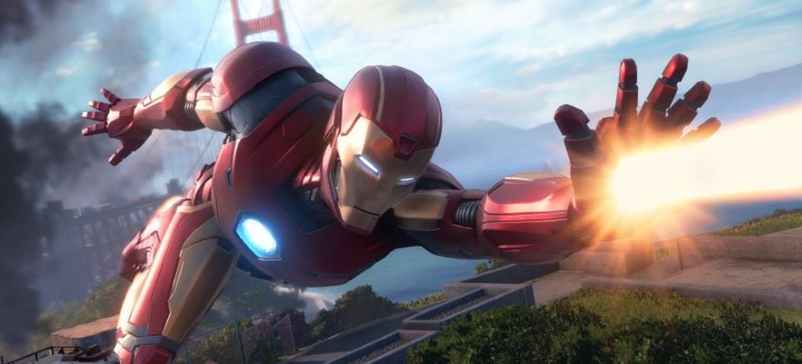Iron man in Avenger computer game