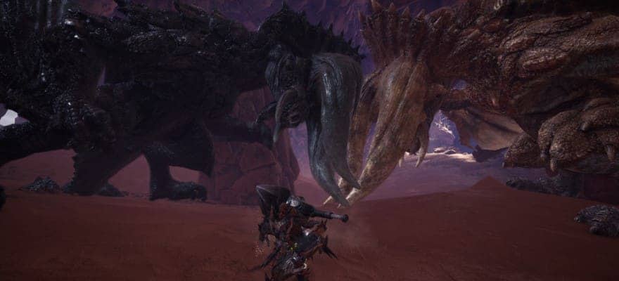Monsters in MHW game