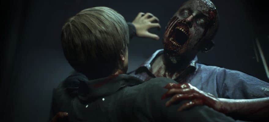 zombie in RE2 2019 Remake