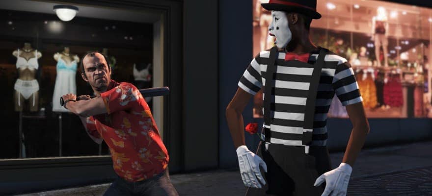 Trevor in combat