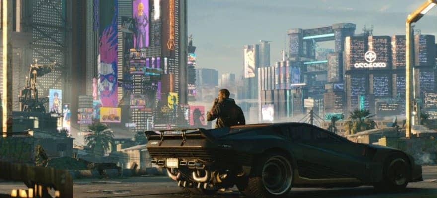 Cyberpunk 2077 car