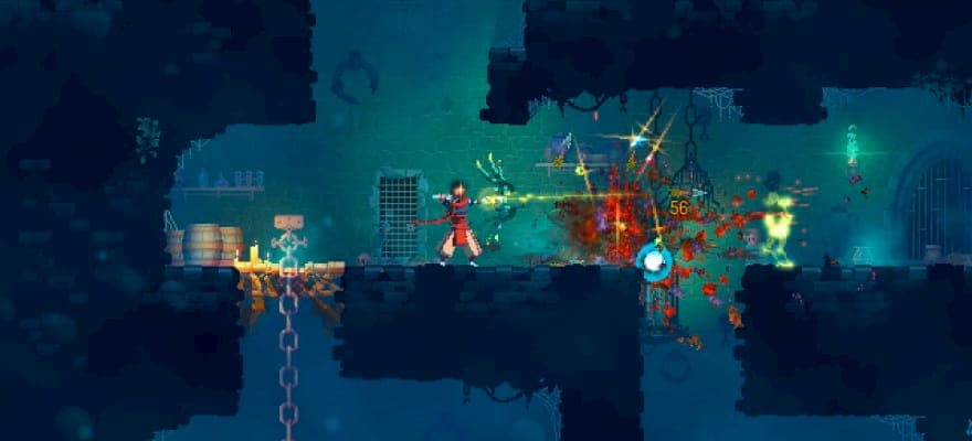 Dead Cells fighting