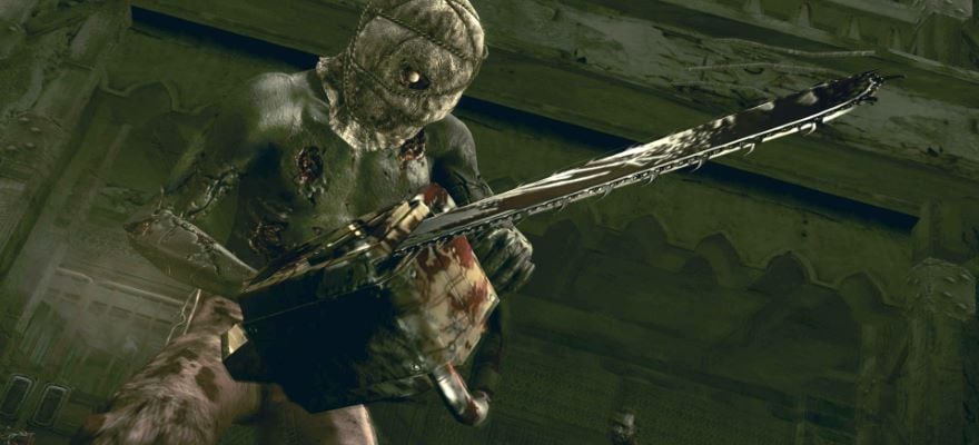 zombie with chainsaw