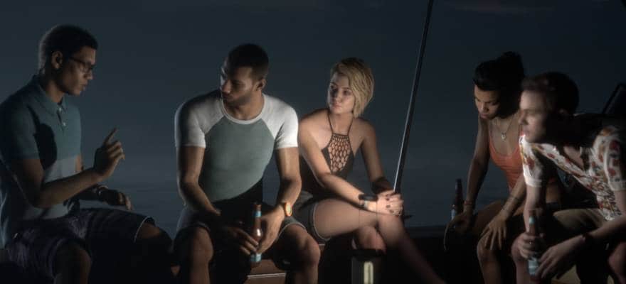 Beginning of Man of Medan game