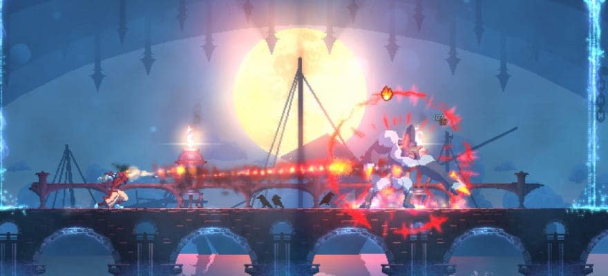 Boss battle in Dead Cells