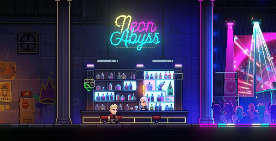 Neon Abyss Pc Steam Key Global G2a Com - blue neon boss roblox