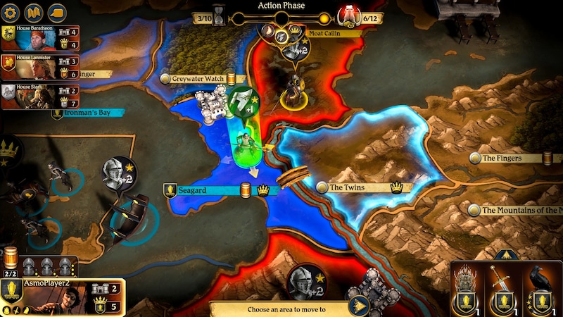 A Game of Thrones: The Board Game Digital Edition - gamescreen