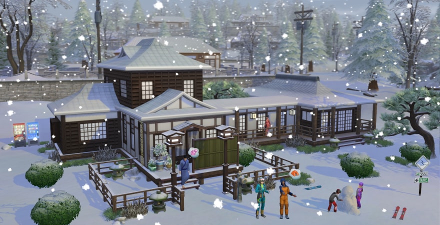 The Sims 4 Snowy Escape Pack