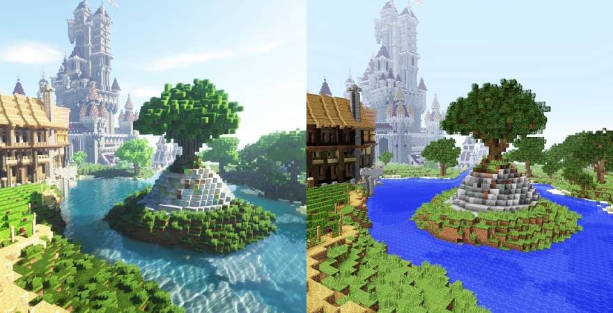 Minecraft with NVidia RTX