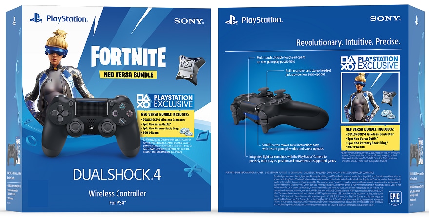 dualshock 4 black fortnite