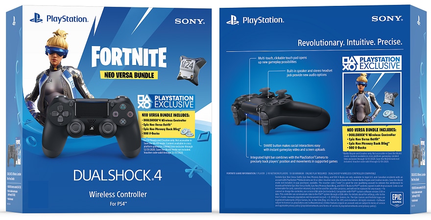 ps4 dualshock 4 fortnite bundle