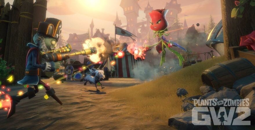 Plants Vs Zombies Garden Warfare 2 Poster – PS4 Xbox One – Made In USA – EXT284
