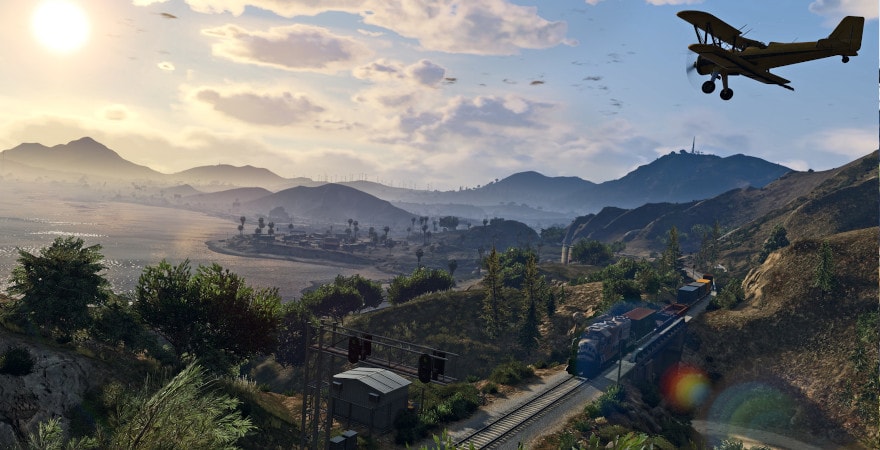 Grand Theft Auto V: Premium Online Edition - landscape