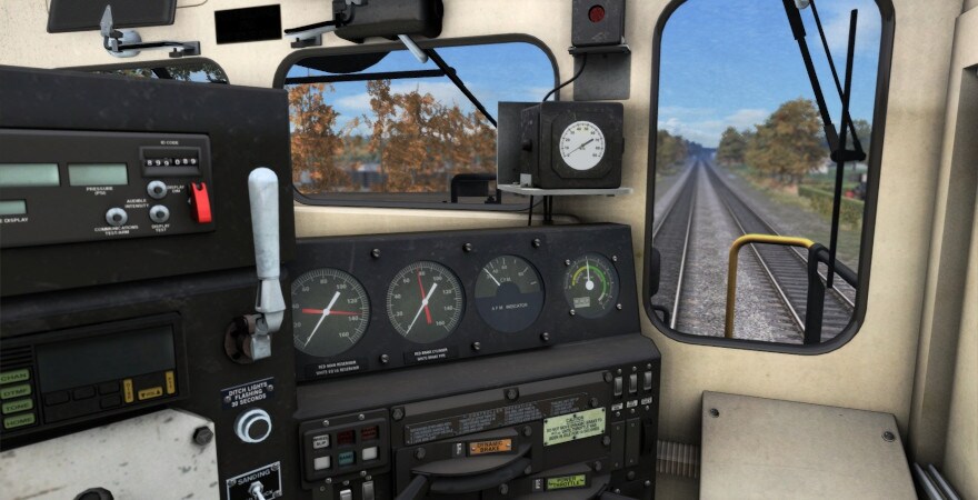 Train SIMulator - inside the train