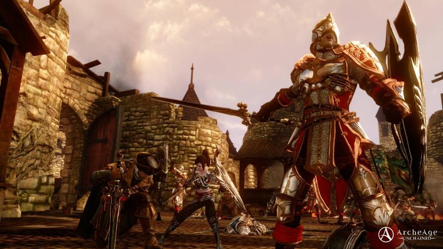 ArcheAge: Unchained - battle