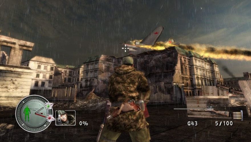 Sniper Elite - plane